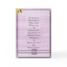 postcard - pink & white