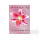 Be My Bridesmaid cards