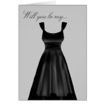 Be My Bridesmaid or Maid of Honor Card