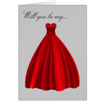 Be My Bridesmaid or Maid of Honor Card