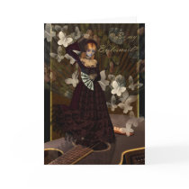 Be my Bridesmaid Spanish Style Fan Dancer cards by moonlake Be my Bridesmaid Spanish Style Fan Dancer cards