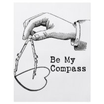 Be My Compass Flyer Design