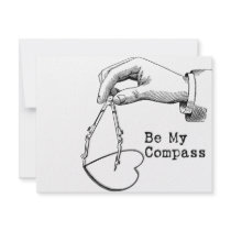 Be My Compass Personalized Invitation