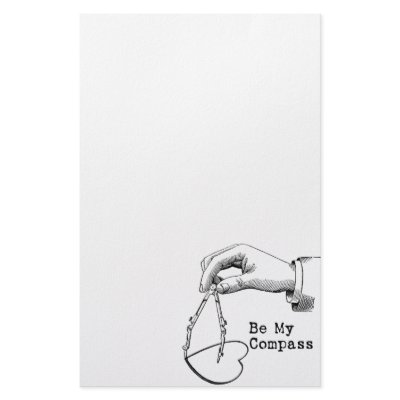 Be My Compass Stationery by slagathor