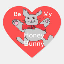 be my honey bunny stickers