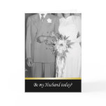 Be my husband today? - FUNNY cards