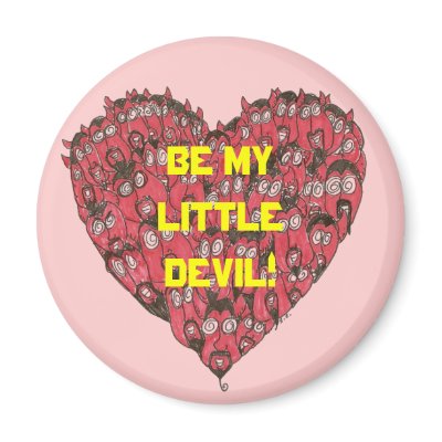 Be my little Devil! Magnet by conroyaltee