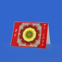 Be My Love Valentine Greeting cards