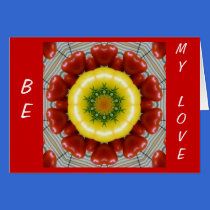 Be My Love Valentine Greeting cards