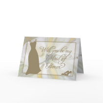 Be my Maid of Honor cards