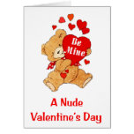 Be My Nude Valentine Card