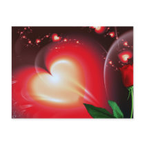 Be My Sweet Valentine postcards