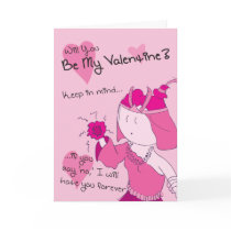 Be My Valentine? - Aya card