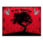Be My Valentine Bonsai Tree of Love Post Cards