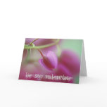 Be my valentine card
