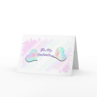 "Be My Valentine" Card by SugrBliss