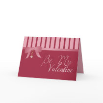 Be My Valentine Card cards