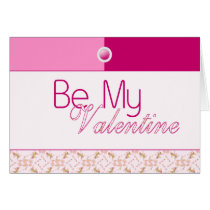 Be My Valentine Card cards