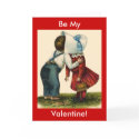 Be My Valentine Card card