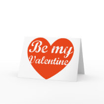 Be my Valentine cards