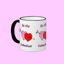 Be My Valentine mugs