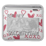 Be My Valentine Cut Out Photo Frame - XOXO Sleeve For Ipads