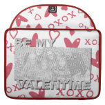 Be My Valentine Cut Out Photo Frame - XOXO Sleeve For Macbooks