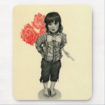Be my valentine elf boy Mousepad mousepads