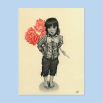 Be my Valentine elf boy Postcard