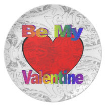 Be My Valentine - Get Lost Plate