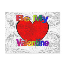 Be My Valentine - Get Lost Post Cards