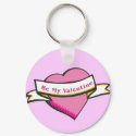 Be My Valentine Keychain