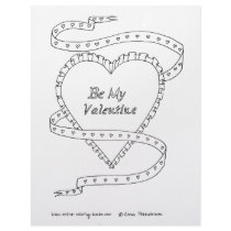 Be My Valentine Personalized Letterhead