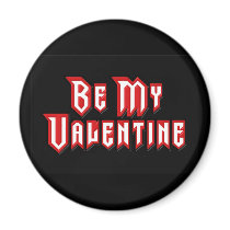 Be My Valentine magnets by dndartstudio Be My Valentine magnets
