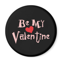 Be My Valentine magnets by dndartstudio Be My Valentine magnets
