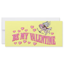 Be My Valentine Merchandise Custom Rack Cards