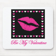 be my valentine mouse pads