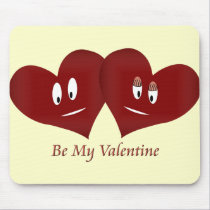 Be My Valentine - Mousepad mousepads