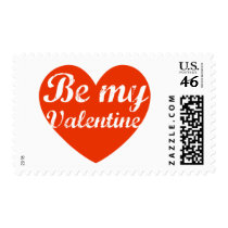 Be my Valentine postage by EllesPlanet Be my Valentine postage
