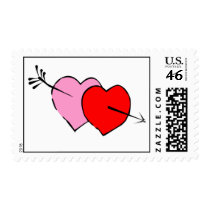 Be My Valentine Postage Stamp