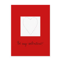 Be my valentine! Postcard by kriskris Be my valentine! Postcard