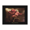 Be my Valentine postcard
