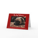 Be My Valentine, Pug cards by sunrisern Be My Valentine, Pug cards