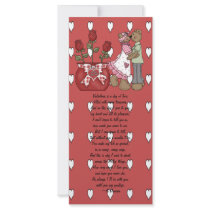 Be My Valentine! Rack Cards
