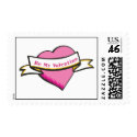 Be My Valentine Stamps stamp