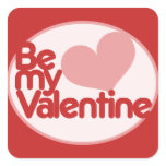 Be my Valentine Sticker