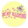Be My Valentine Stickers
