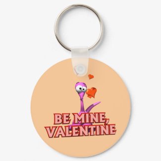 Be My Valentine T-shirts and Gifts keychain