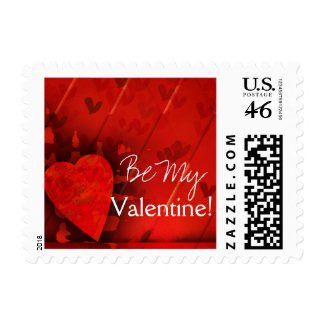 Be My Valentine USPS Heart stamp stamp