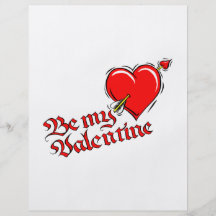 be my valentine w heart old english flyers